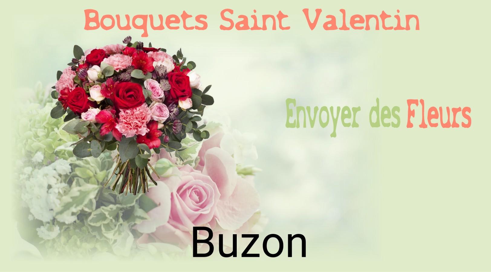 Roses de Saint-Valentin livrées à Buzon